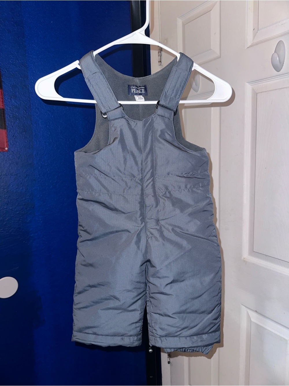 The Children's Place Gray Insulated Snow Overalls